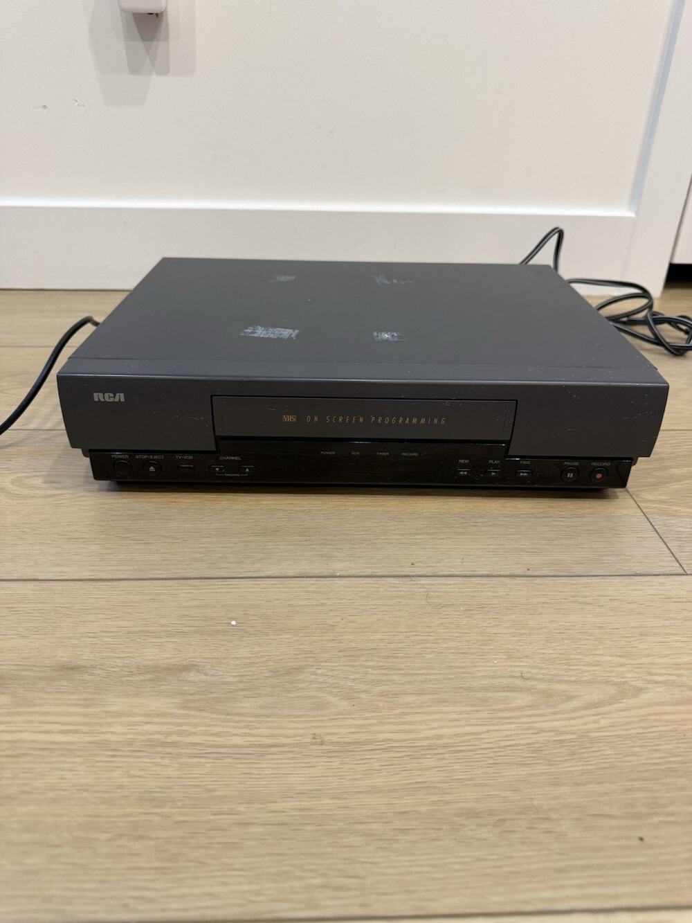 RCA VR327 VCR VHS Player Recorder Tested Working VHS Player